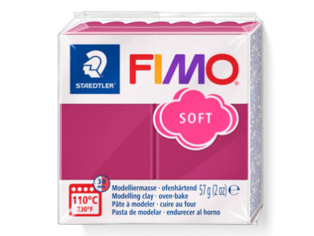FIMO Pâte à modeler SOFT, frozen berry, 57 g
