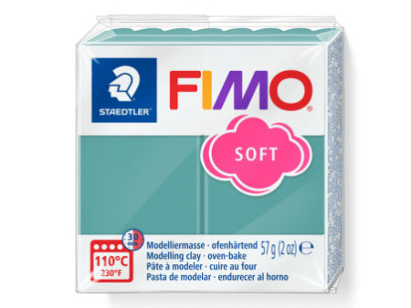 FIMO Pâte à modeler SOFT, ocean wave, 57 g