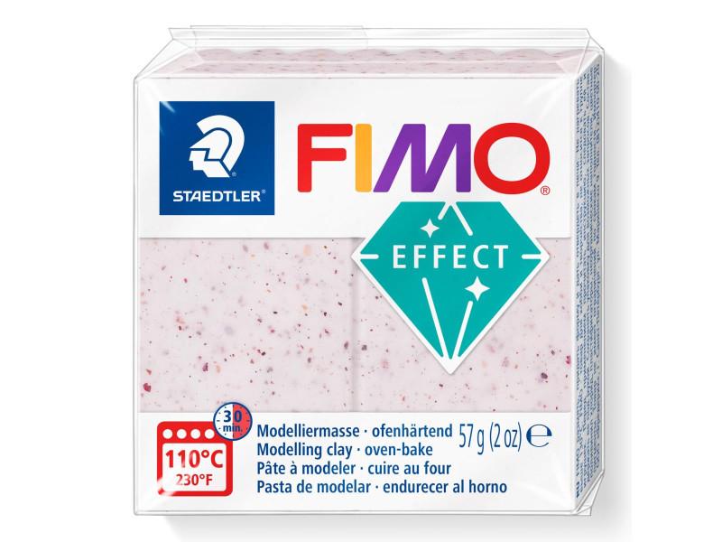 FIMO Pâte à modeler EFFECT, 57 g, rose