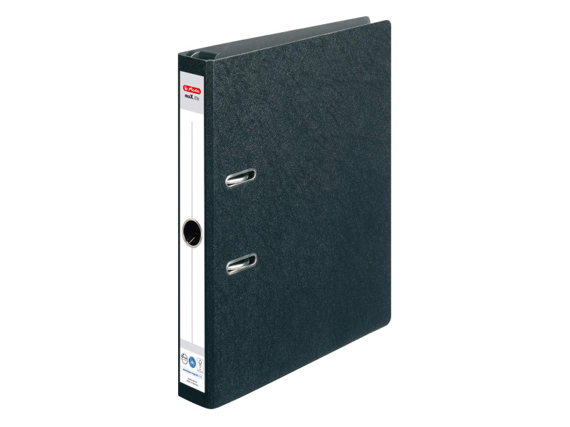 herlitz Classeur suspendu maX.file, dos: 50 mm, noir