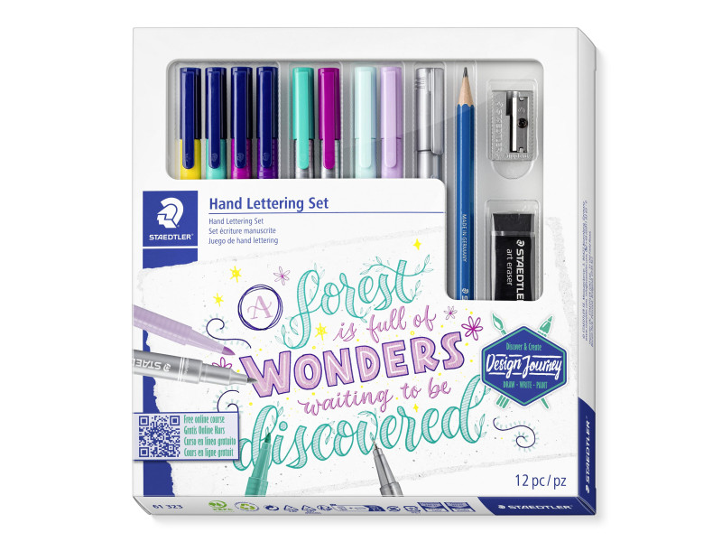 STAEDTLER Kit de calligraphie, 12 pièces