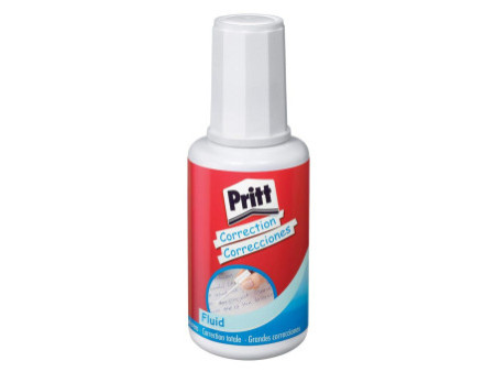 Pritt Liquide de correction 'Correction Fluid', 20 ml, blanc
