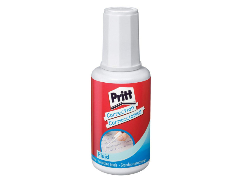 Pritt Liquide de correction 'Correction Fluid', 20 ml, blanc