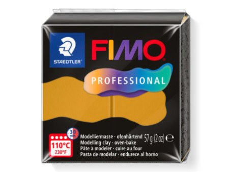 FIMO PROFESSIONAL Pâte à modeler, 57 g, ocre