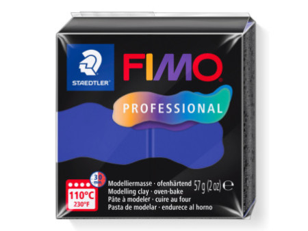FIMO PROFESSIONAL Pâte à modeler, 57 g, bleu roi