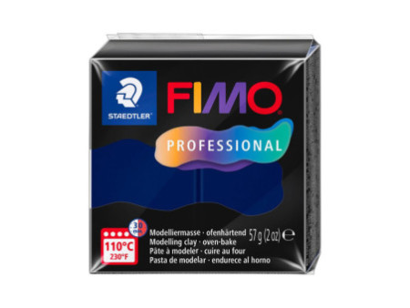 FIMO PROFESSIONAL Pâte à modeler, 57 g, bleu marine