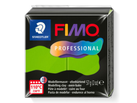 FIMO PROFESSIONAL Pâte à modeler, 57 g, vert clair