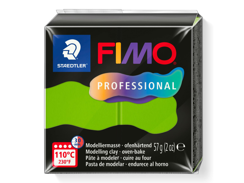 FIMO PROFESSIONAL Pâte à modeler, 57 g, vert clair