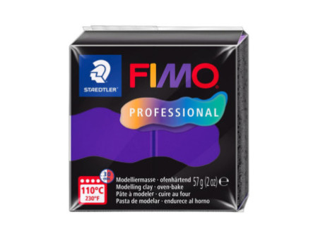 FIMO PROFESSIONAL Pâte à modeler, 57 g, lilas