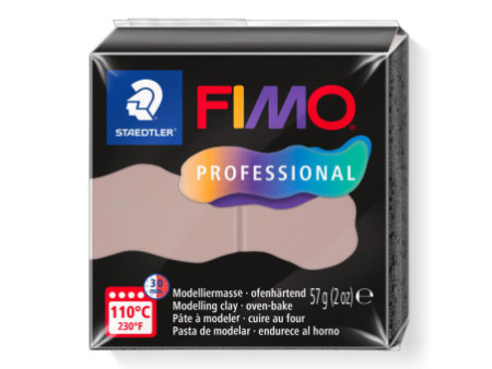 FIMO PROFESSIONAL Pâte à modeler, 57 g, taupe