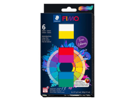 FIMO PROFESSIONAL Set de pâte à modeler 'True Colours'