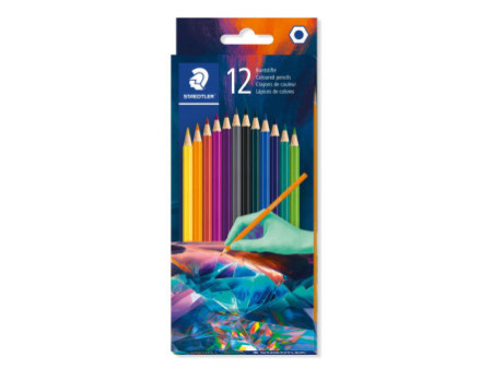 STAEDTLER Crayon de couleur Edition 1, étui en carton de 12