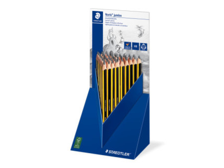 STAEDTLER Crayon de papier Noris jumbo, HB, pot de 48