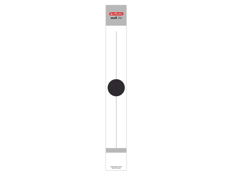 herlitz Etiquette de dos maX.file, pour classeur suspendu