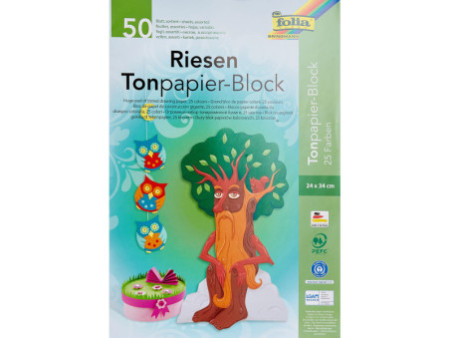 folia Papier de couleur, (L)240 x (H)340 mm