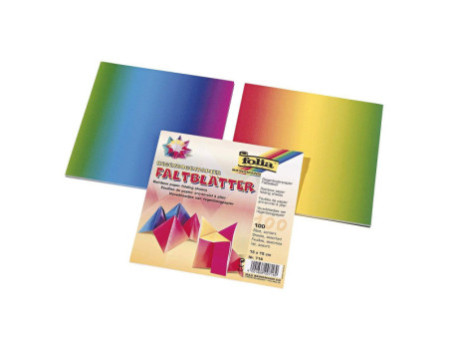 folia Papier à plier, 150 x 150 mm, 70 g/m2, 100 feuilles