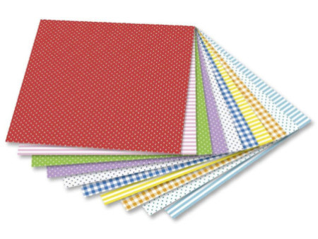 folia Papiers pour le pliage 'Basic Intensiv', 150 x 150 mm