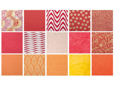 folia Bloc à papier naturel 'MUMBAI', A4, 20 feuilles