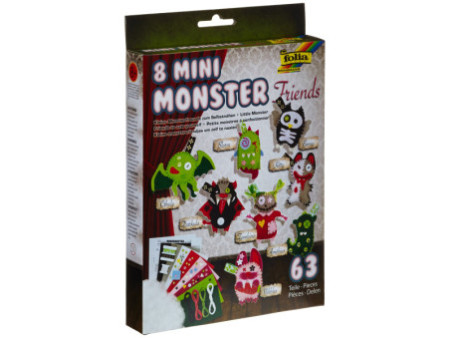 folia Petits monstres à confectionner 'Mini Monster Friends'