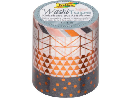 folia Rubans autocollants déco Washi-Tape HOTFOIL CUIVRE