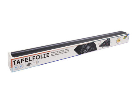 folia Film tableau, en PVC, 450 mm x 2 m, noir, 135 mu