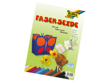 folia Soie de paille, 230 x 320 mm, 25 g/m2, assorti