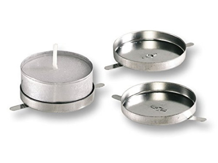 folia Support de bougie à chauffe-plat pour lanternes, métal