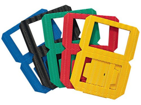 folia Lampions prédécoupés, petit, rectangulaire, noir