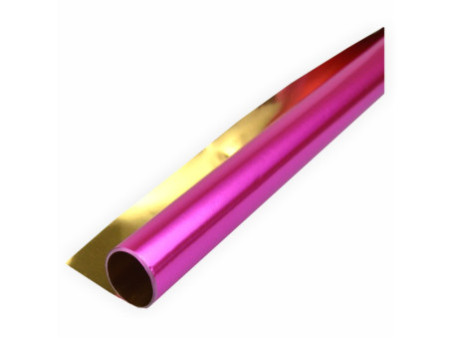 folia Feuille de bricolage en aluminium, or / rose