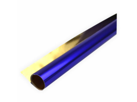 folia Feuille de bricolage en aluminium, or / violet