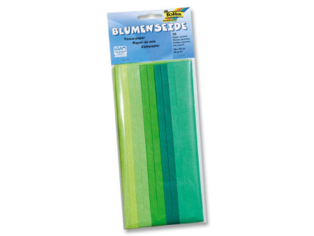 folia Papier de soie, (L)500 x (H)700 mm, 20 g/m2, vert