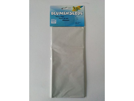 folia Papier de soie, (L)500 x (H)700mm, 20 g/m2, gris