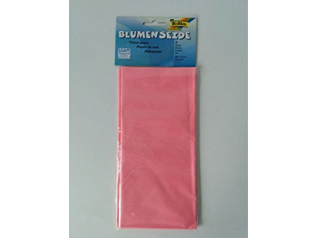 folia Papier de soie, (L)500 x (H)700mm, 20 g/m2, rose pâle
