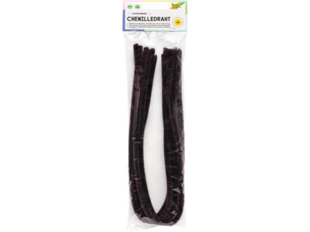 folia Fil métallique chenille (cure-pipe), marron