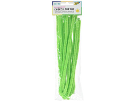 folia Fil métallique chenille (cure-pipe), vert clair