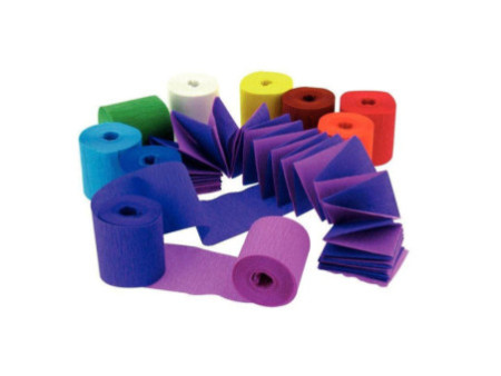 folia Bande de papier crépon, (l)50 mm x (L)10 m
