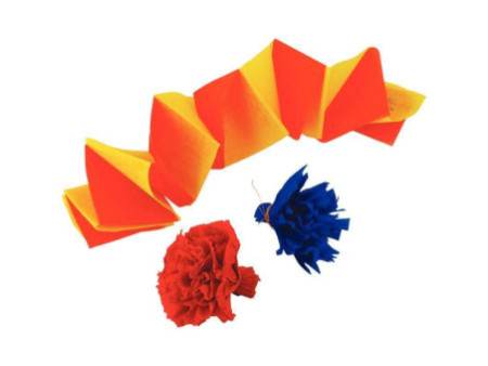 folia Bande de papier crépon, (l)50 mm x (L)10 m