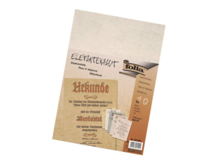 folia Peau d'éléphant, A4, 110 g/m2, blanc, 10 feuilles