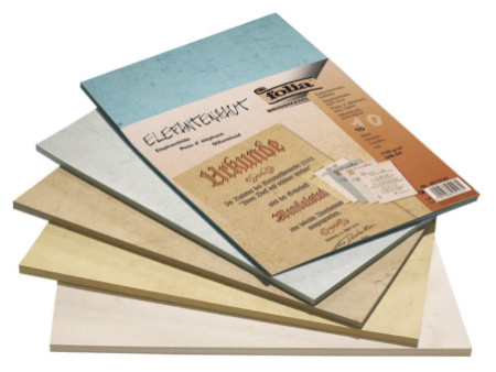 folia Peau d'éléphant, A4, 110 g/m2, blanc, 10 feuilles
