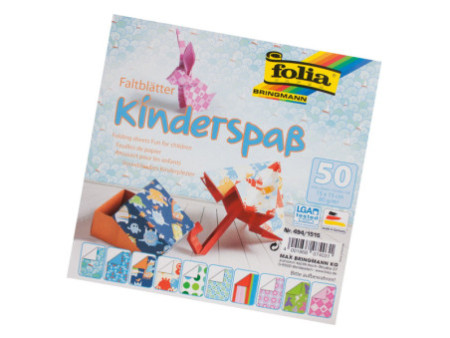 folia Feuilles de papier à plier AMUSANT POUR LES ENFANTS