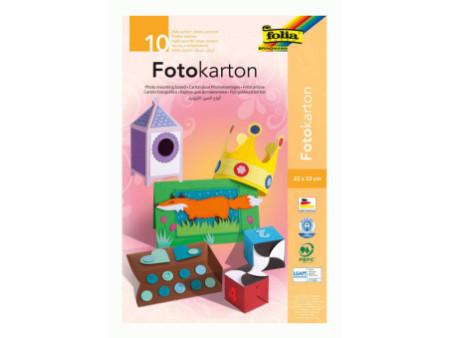 folia Bloc de carton de bricolage, 220 x 330 mm