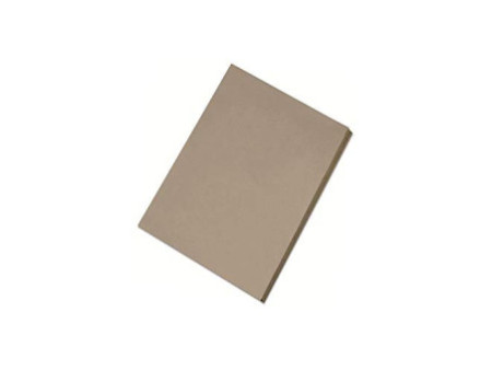 folia Carton gris, (L)400 x (H)500 mm, épaisseur: 2,5 mm