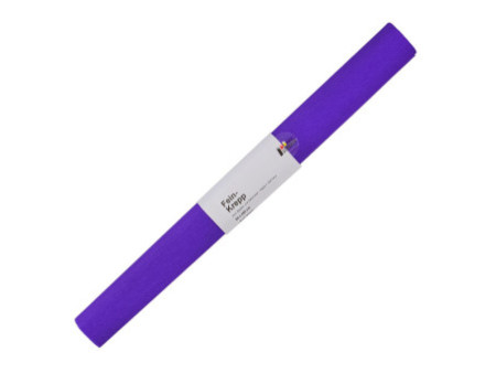 folia Papier crépon, (l)500 mm x (L)2,5 m, violet foncé