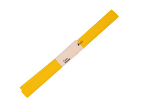 folia Papier crépon, (l)500 mm x (L)2,5 m, jaune