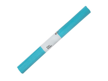 folia Papier crépon, (l)500 mm x (L)2,5 m, bleu lumineux