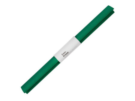 folia Papier crépon, (l)500 mm x (L)2,5 m, vert mousse