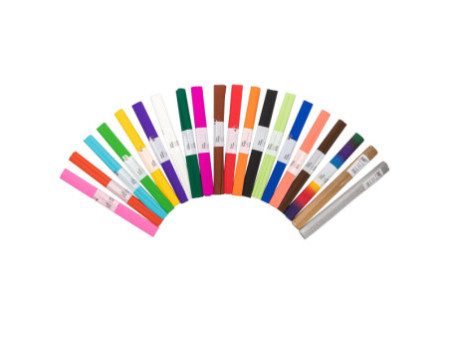 folia Papier crépon, (l)500 mm x (L)2,5 m, vert mousse