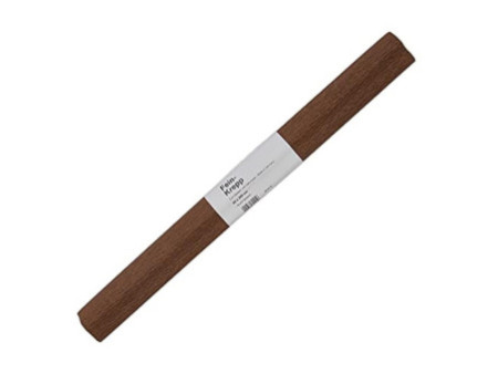 folia Papier crépon, (l)500 mm x (L)2,5 m, marron chocolat