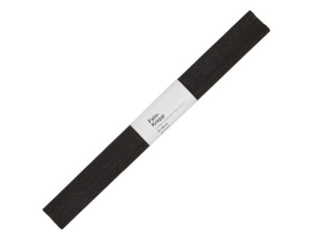 folia Papier crépon, (l)500 mm x (L)2,5 m, noir