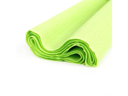 folia Papier crépon, (l)500 mm x (L)2,5 m, vert-blanc